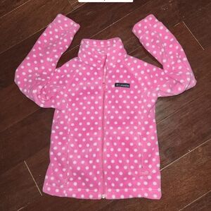Columbia zip up fleece jacket
